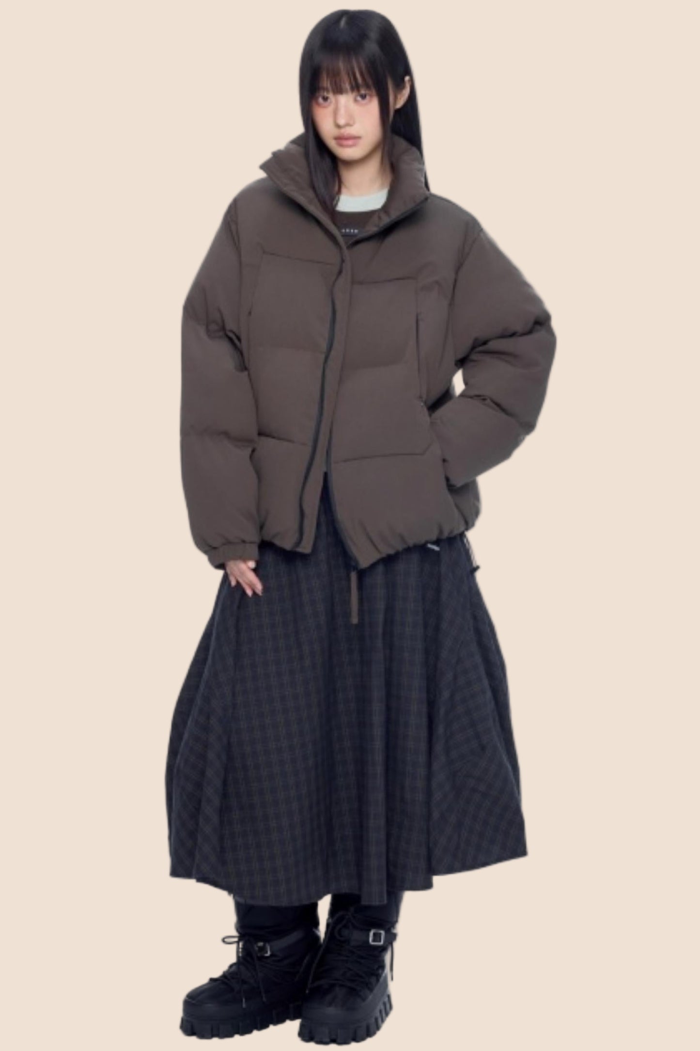 Stand-Up Collar Cotton Jacket