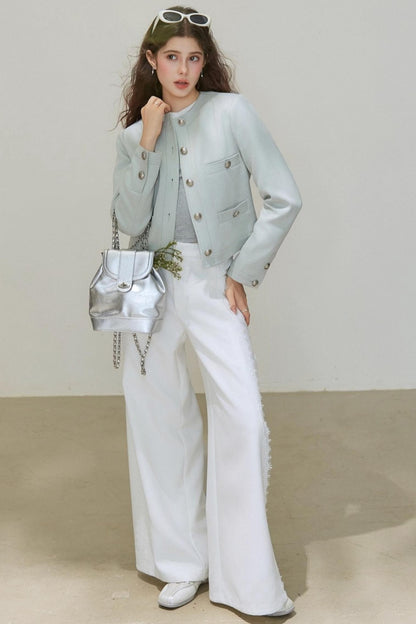 Autumn Suede Short Jacket