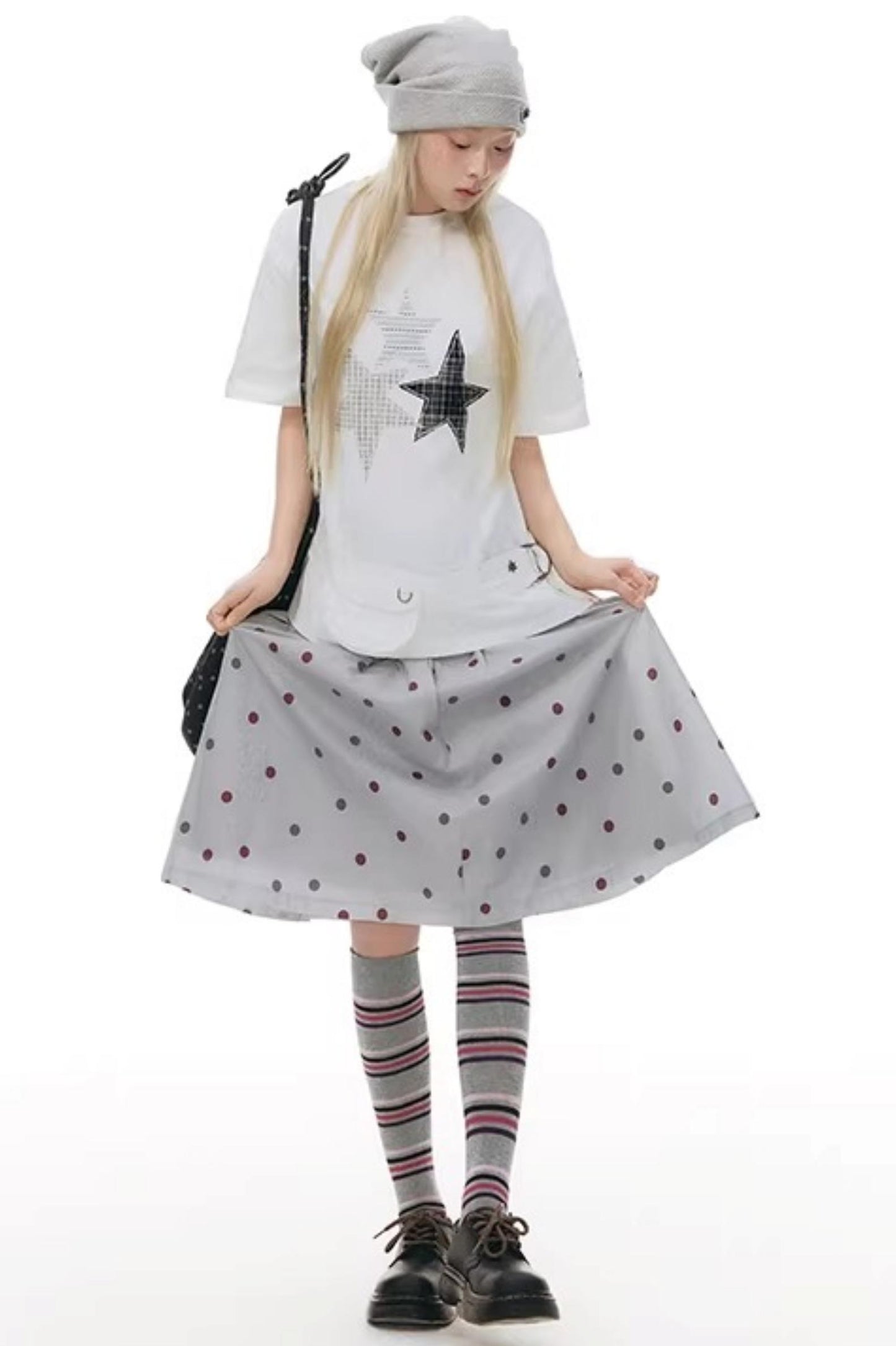 Star Patch Embroidered T-Shirt