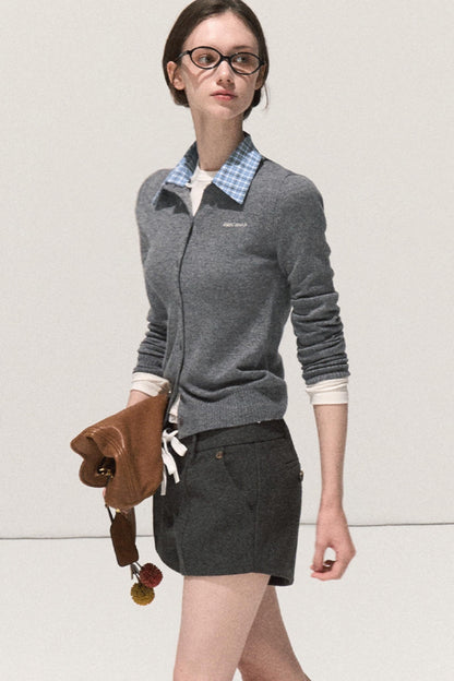 Night Woolen Short Pants