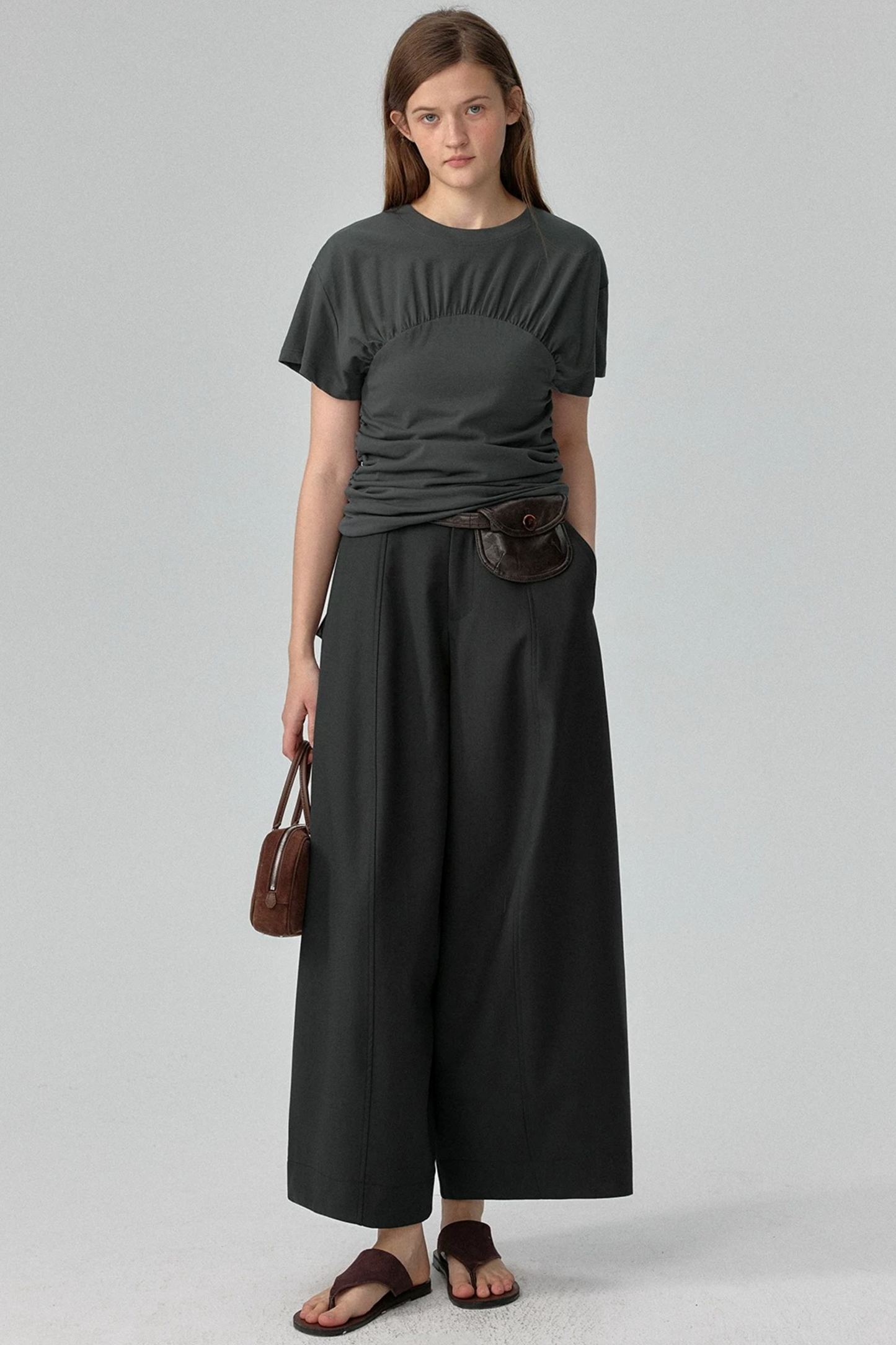 Dark Gray Cocoon Pants