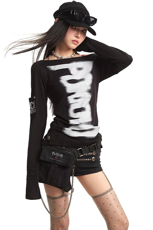 Monogram Shoulder T-Shirt