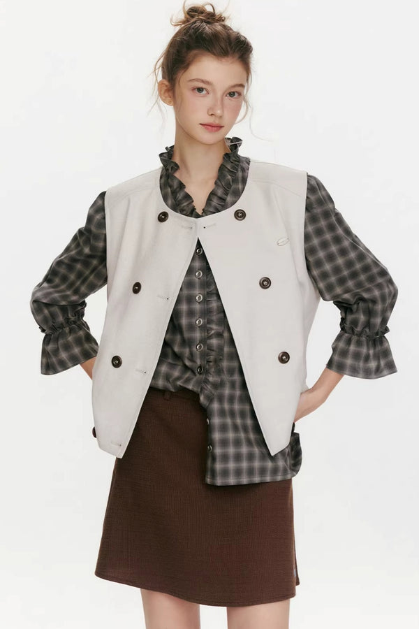 Spring Lily of the Valley Vest Jacket