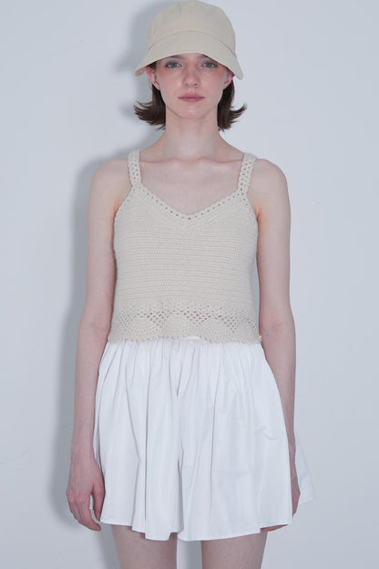 South French Crochet Camisole