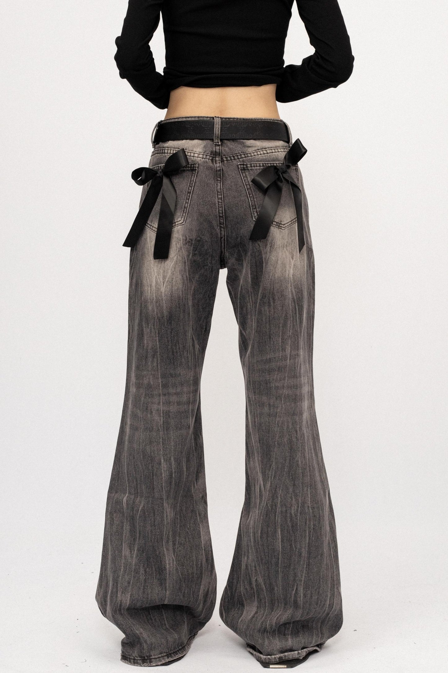 Retro Loose Drape Floor-length Pants
