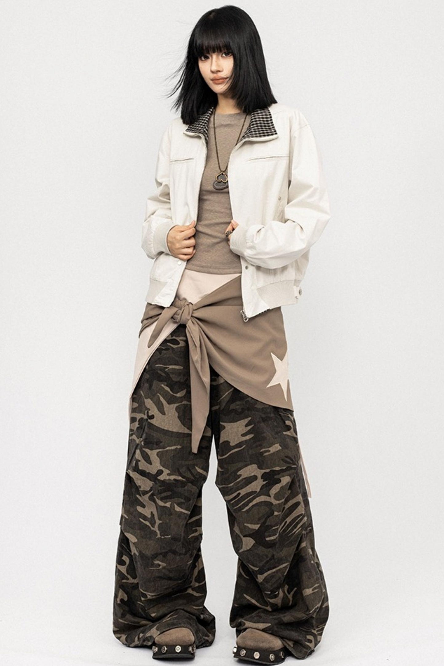 Vintage Patchwork Lapel Jacket