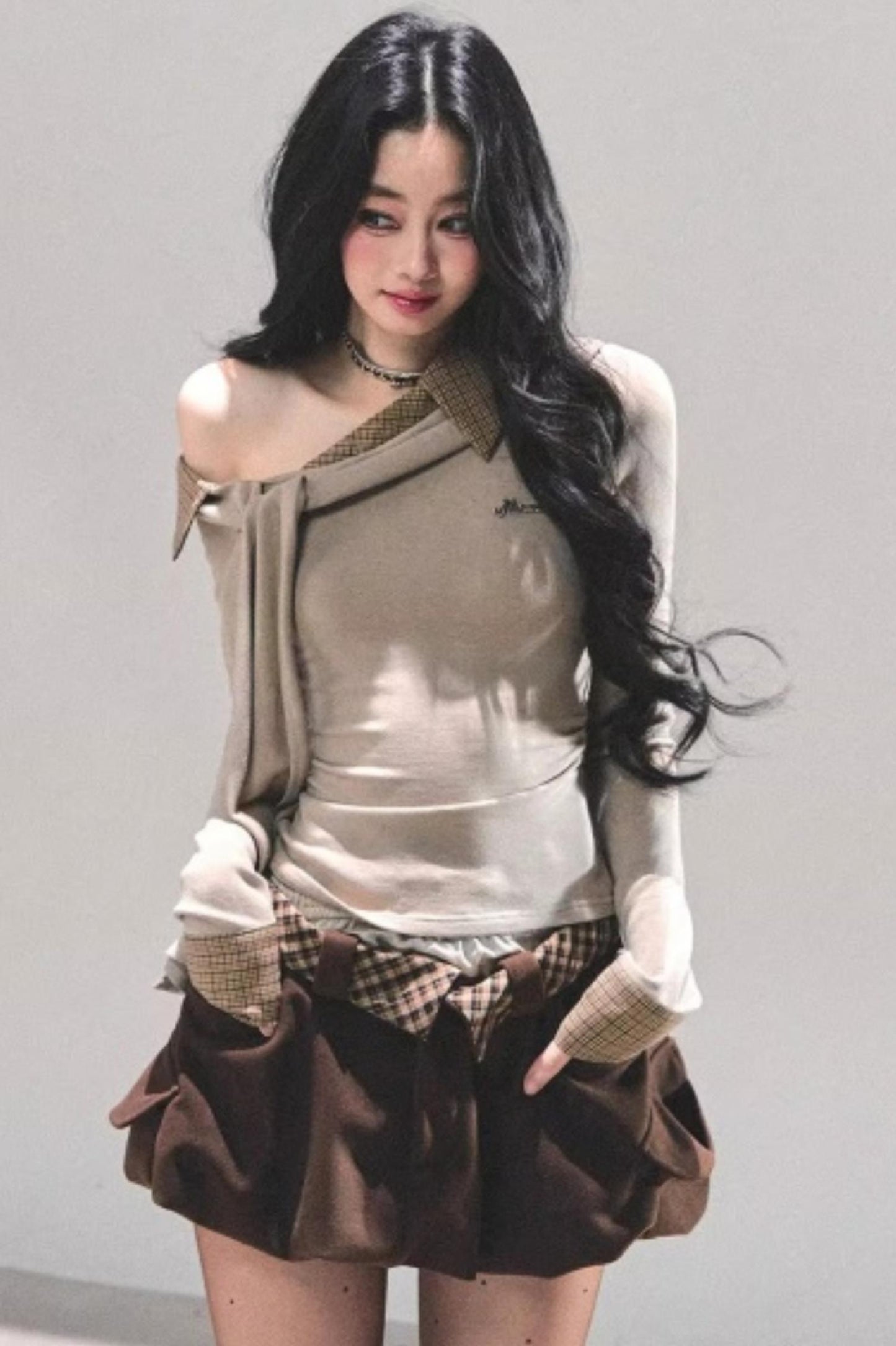 Knit Off-Shoulder Top