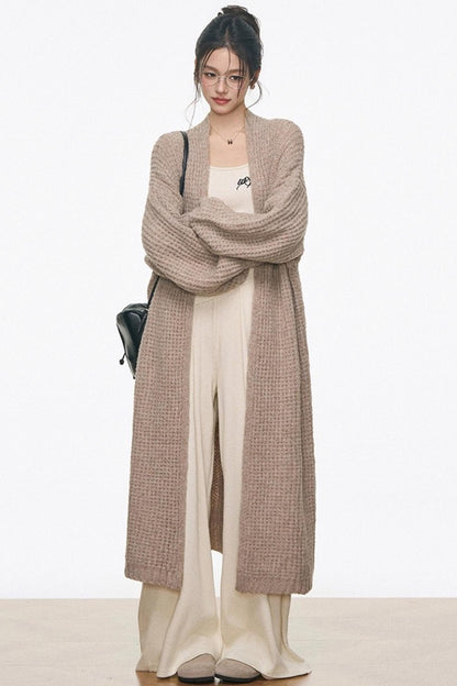 Knitted High-End Cardigan Set-Up