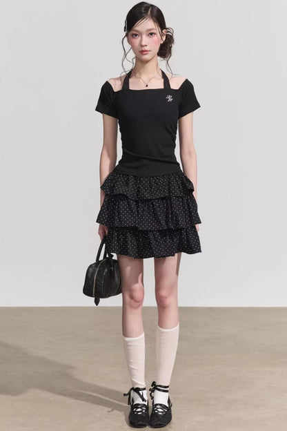 퓨어 디자이어 오프숄더 티셔츠