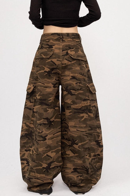 American Camouflage Cargo Pants