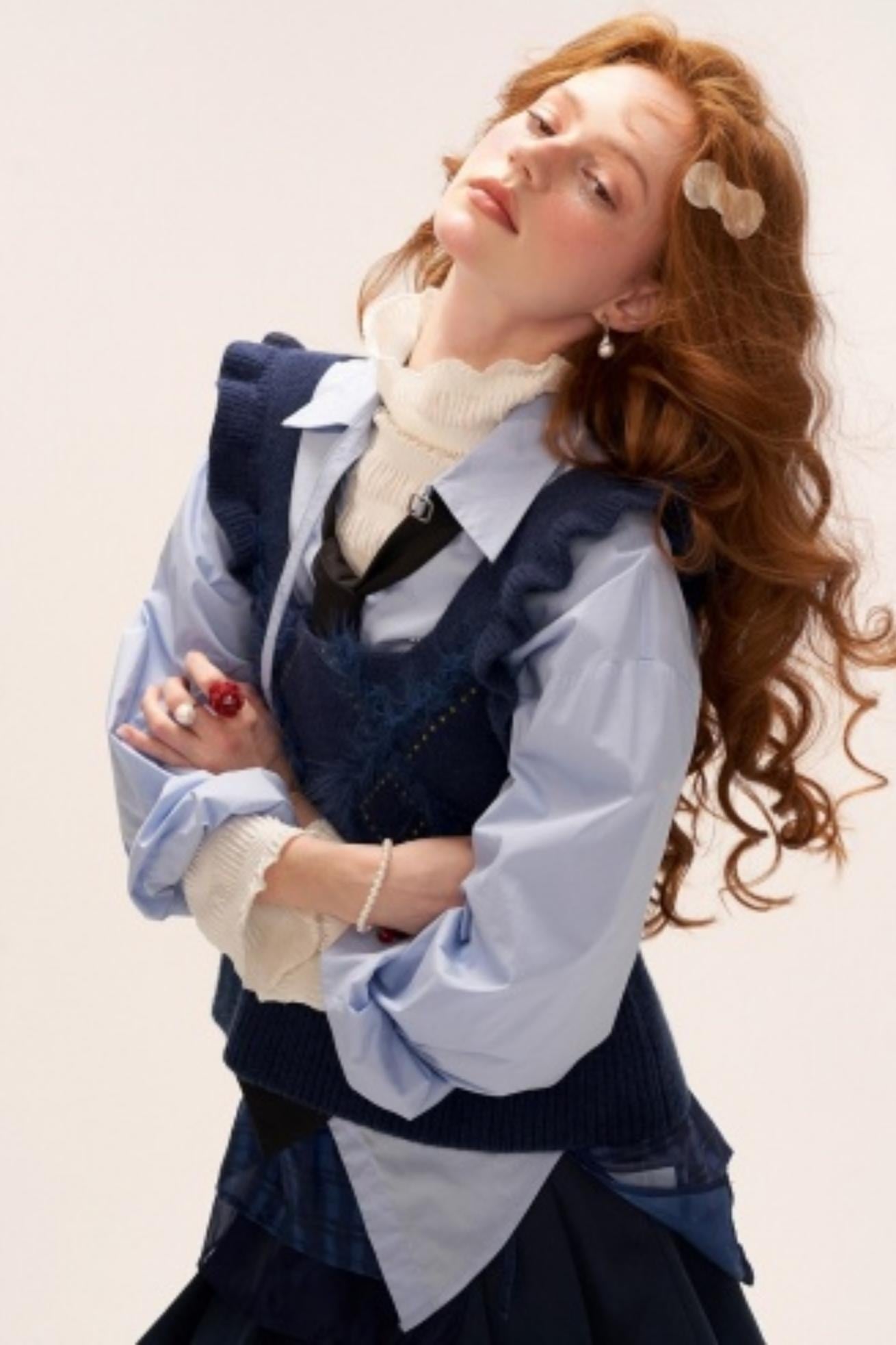 Lazy Lace Knitwear Sweater