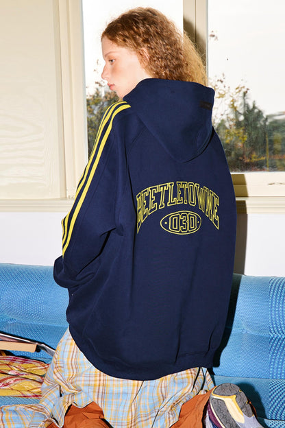 Loose Fit Hooded Top