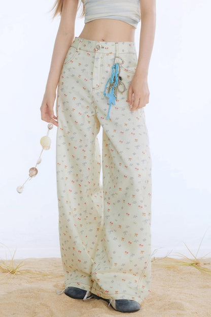 Cloud Fudge Floral Pants
