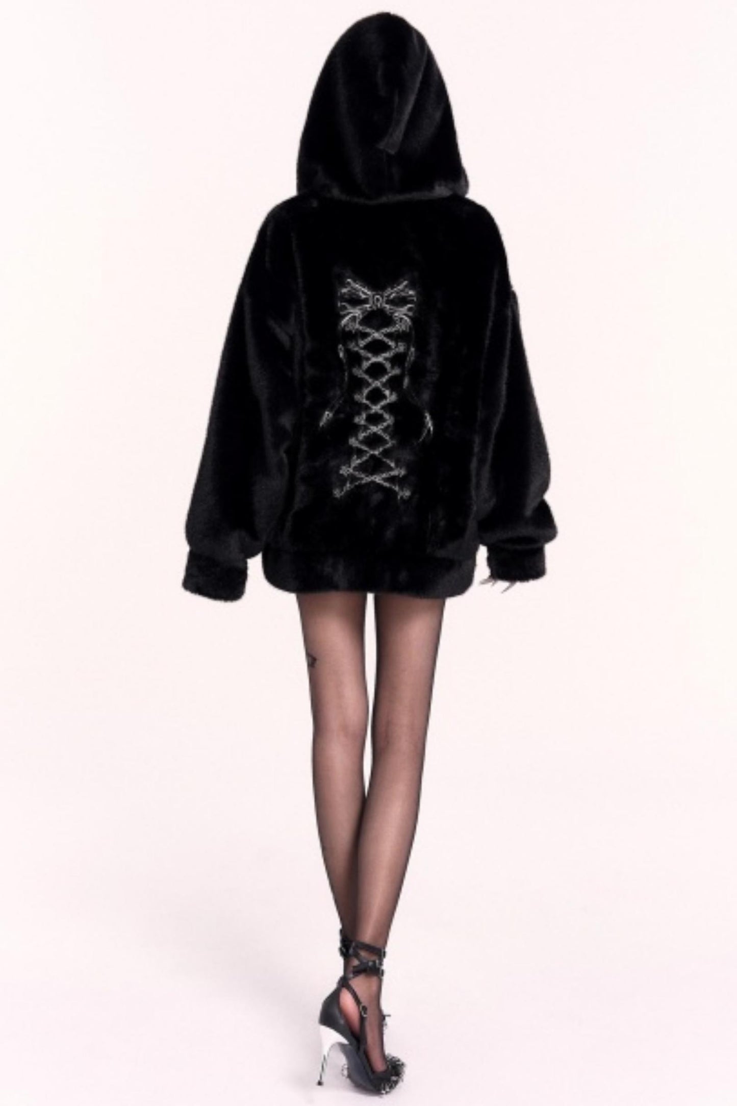 Winter Plush Spice Hooded Jacket