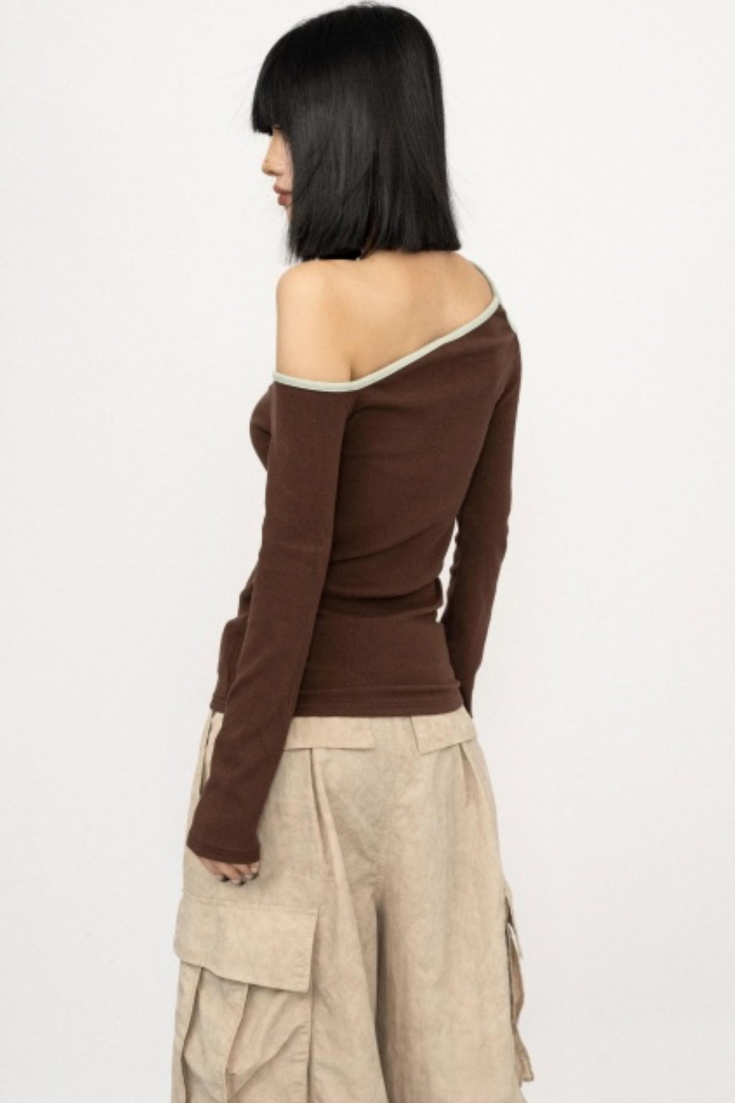 Spicy Asymmetrical Off-Shoulder Top