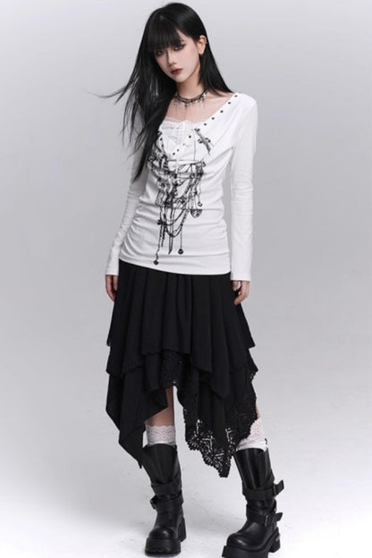 American Fake Two-Piece T-shirt