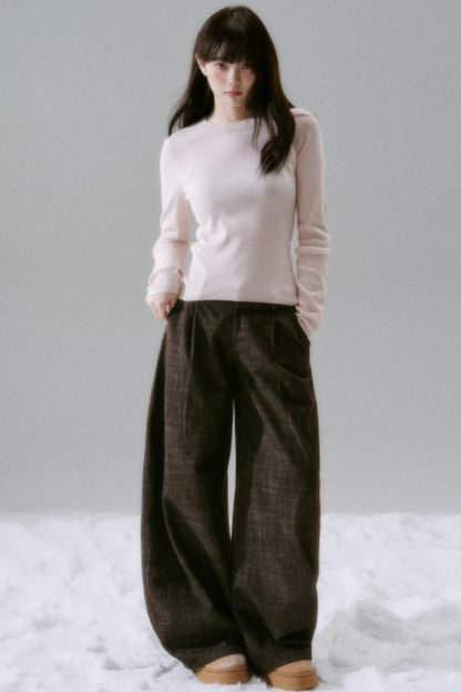 Wool Blend Autumn Sweater