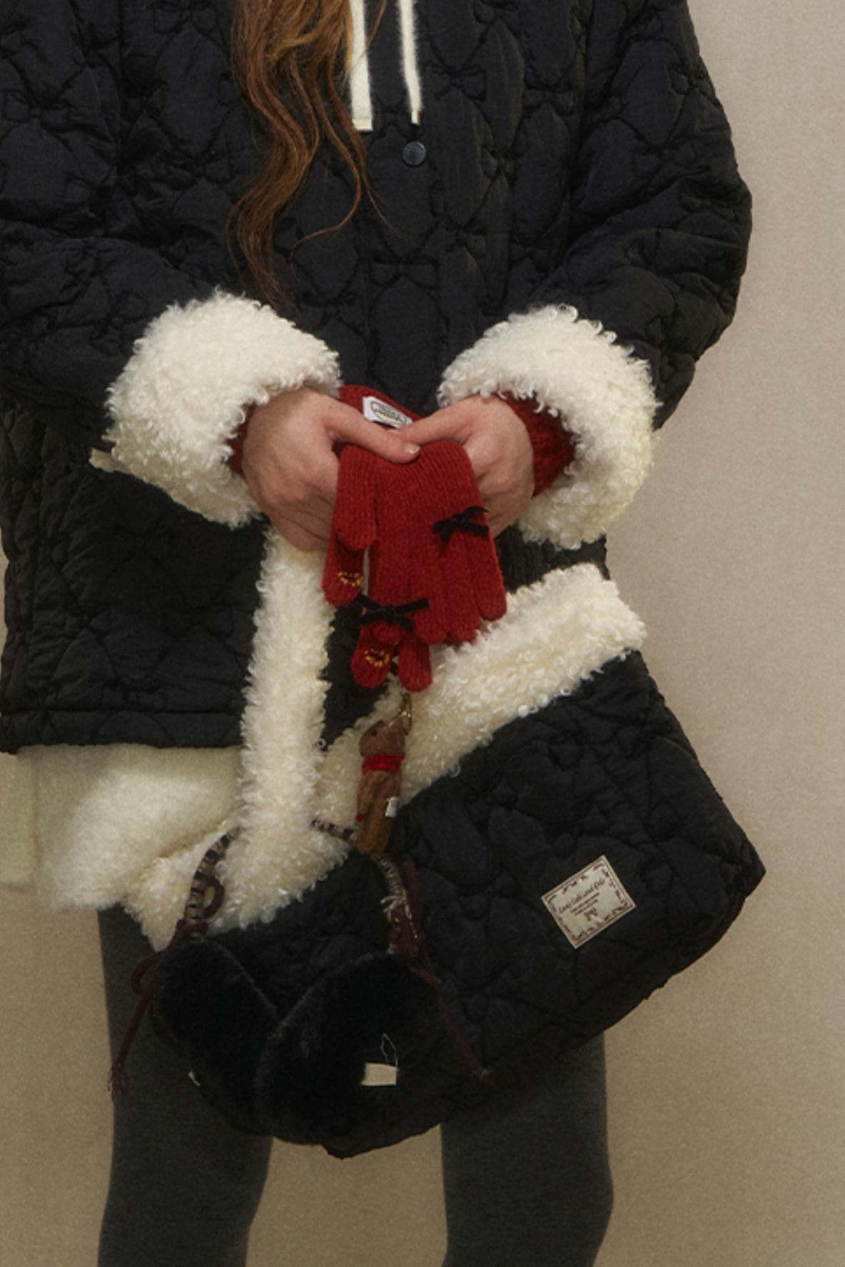 Women's LambsWool Winter Handbag