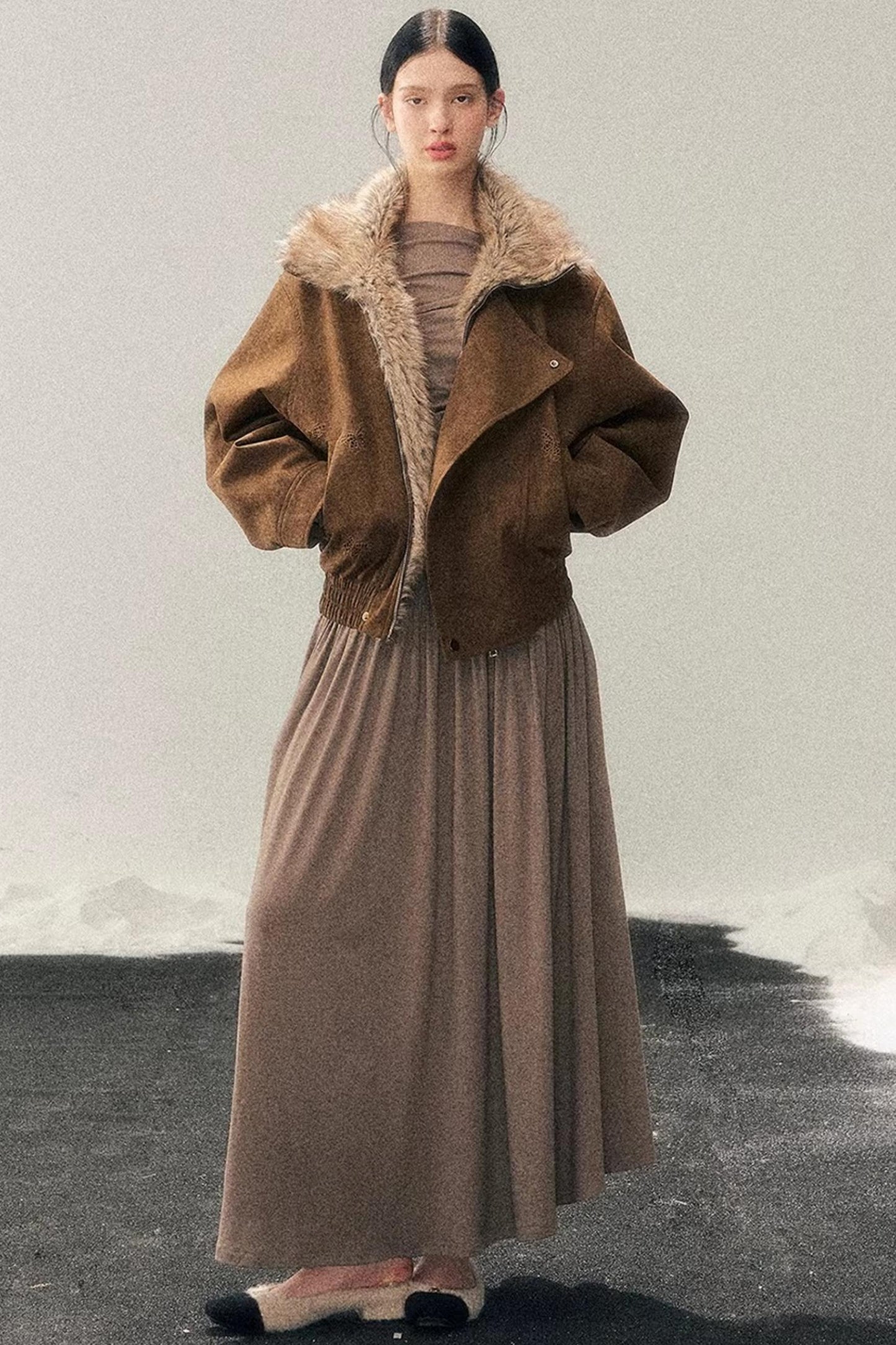 Ribbon Bodycon Winter Dress