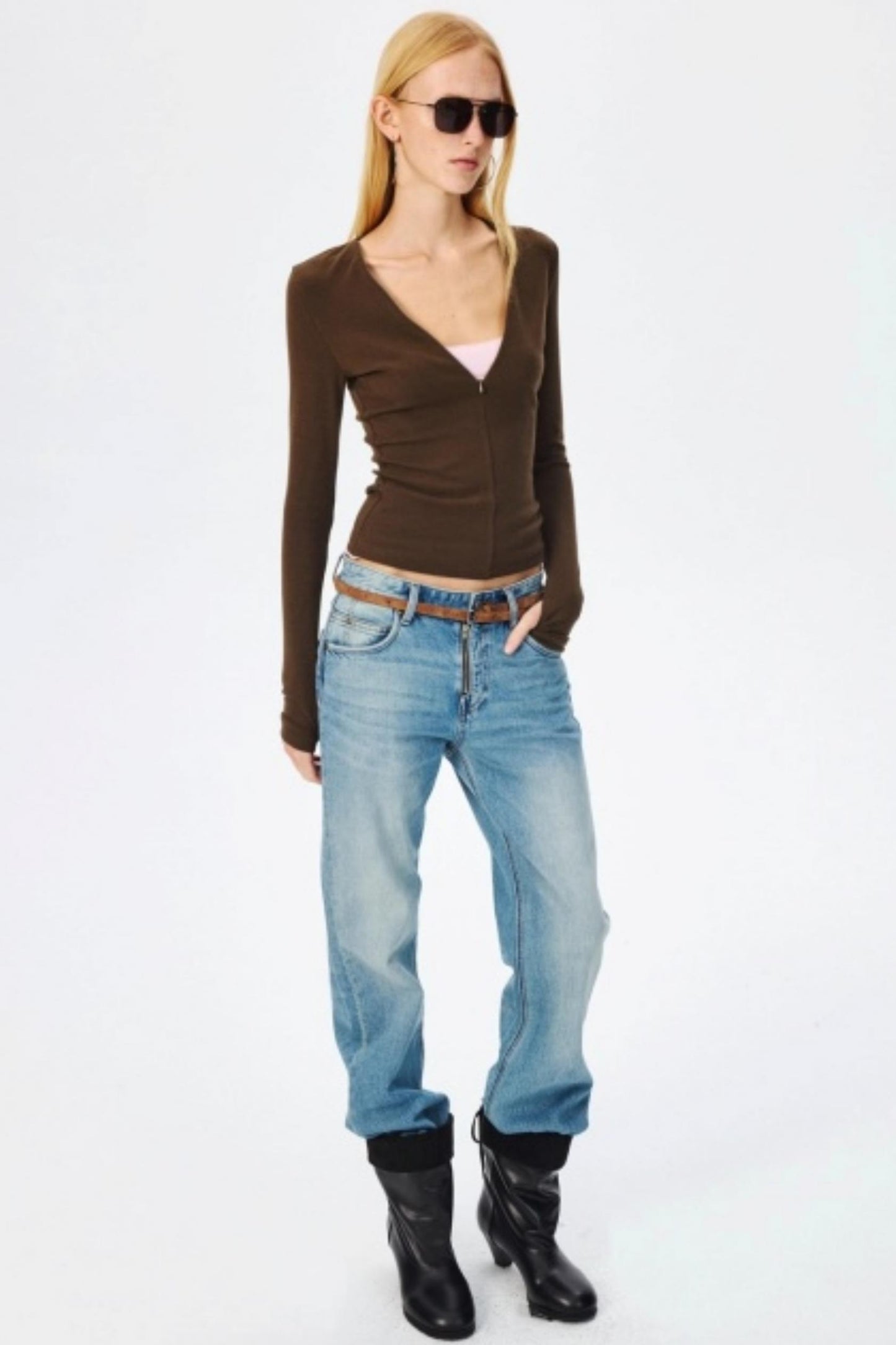 Vintage Blue Bootcut Jeans