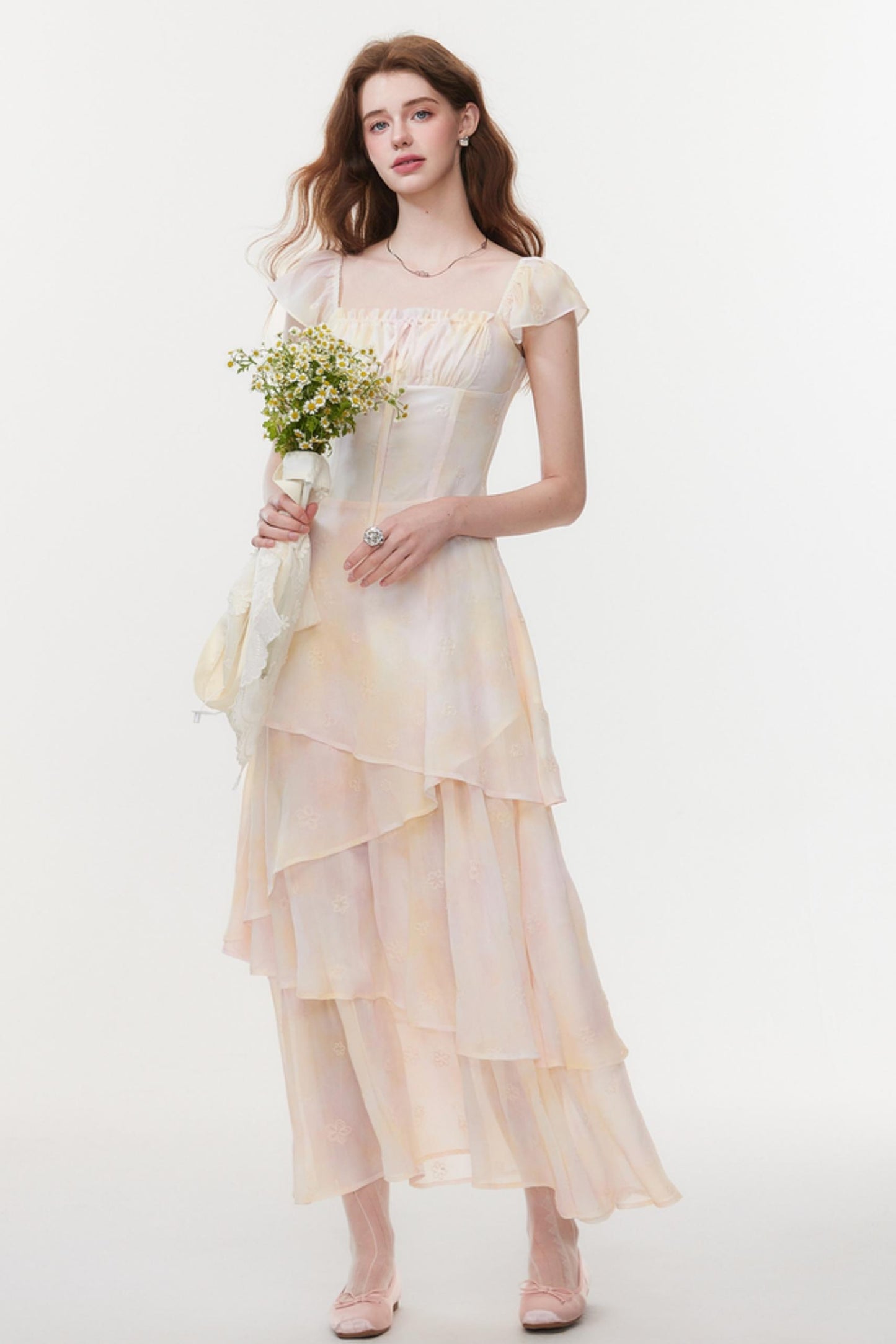 Summer Irregular Waist Skirt Dress