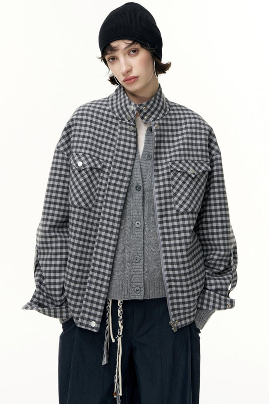 Salt Tea Plaid Jacket