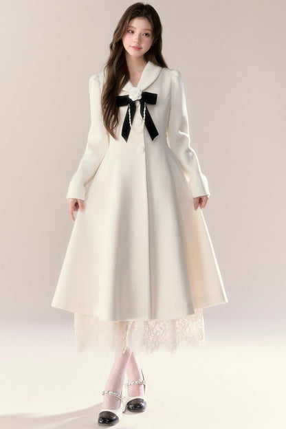 Lace Story Long Dress