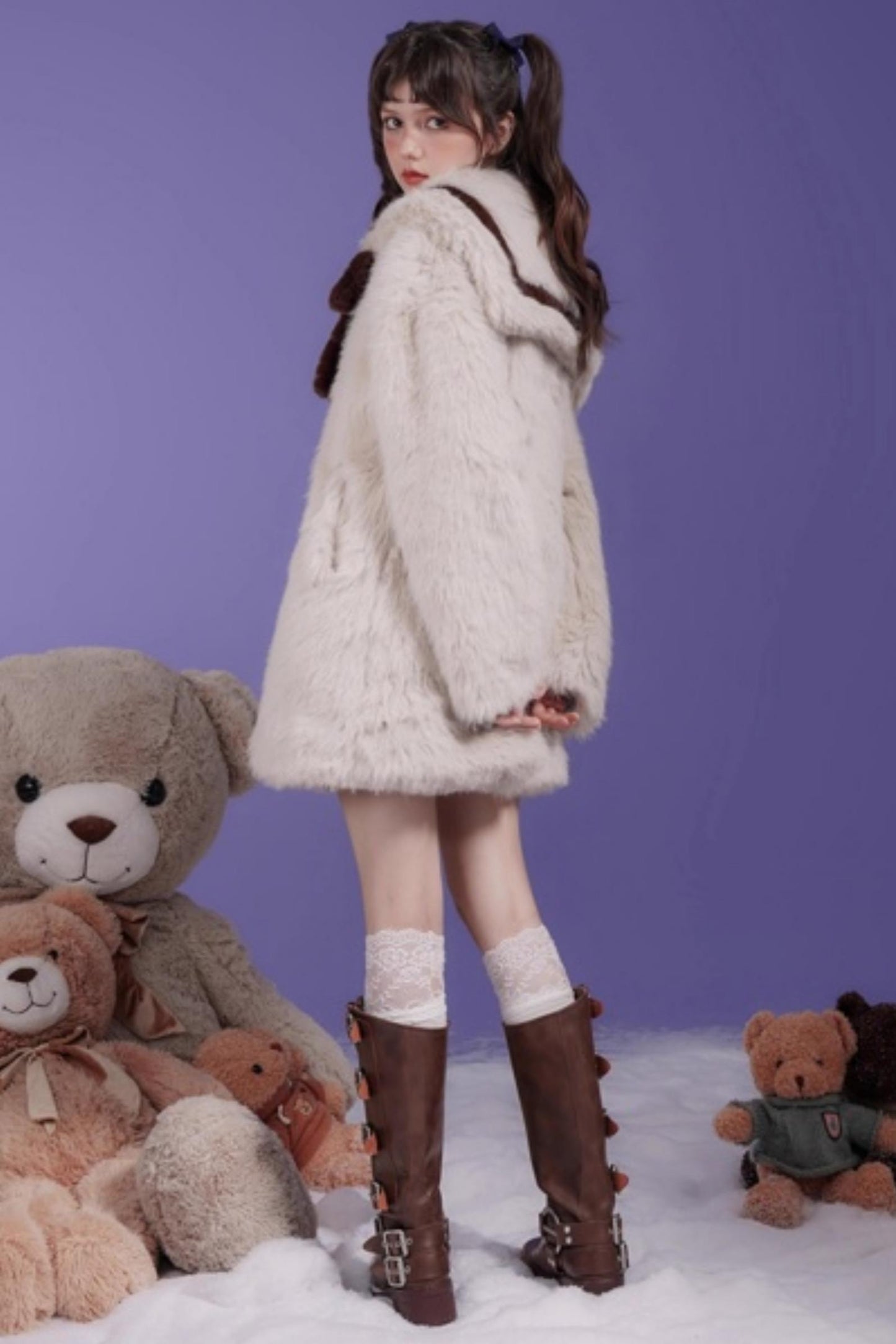 Little Bear Faux Fur Coat