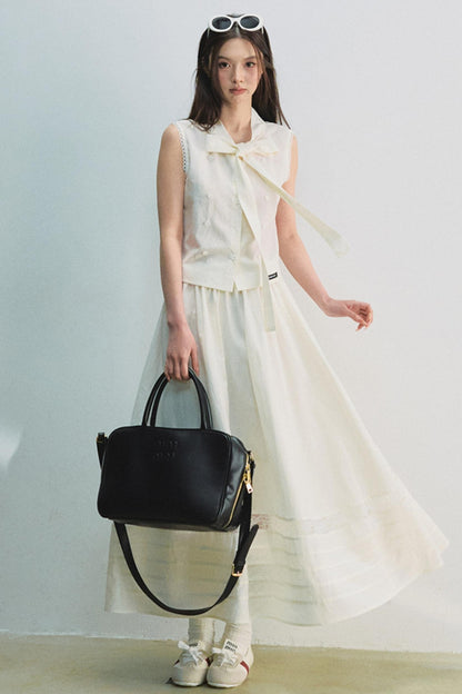 Elegant White Lace Set