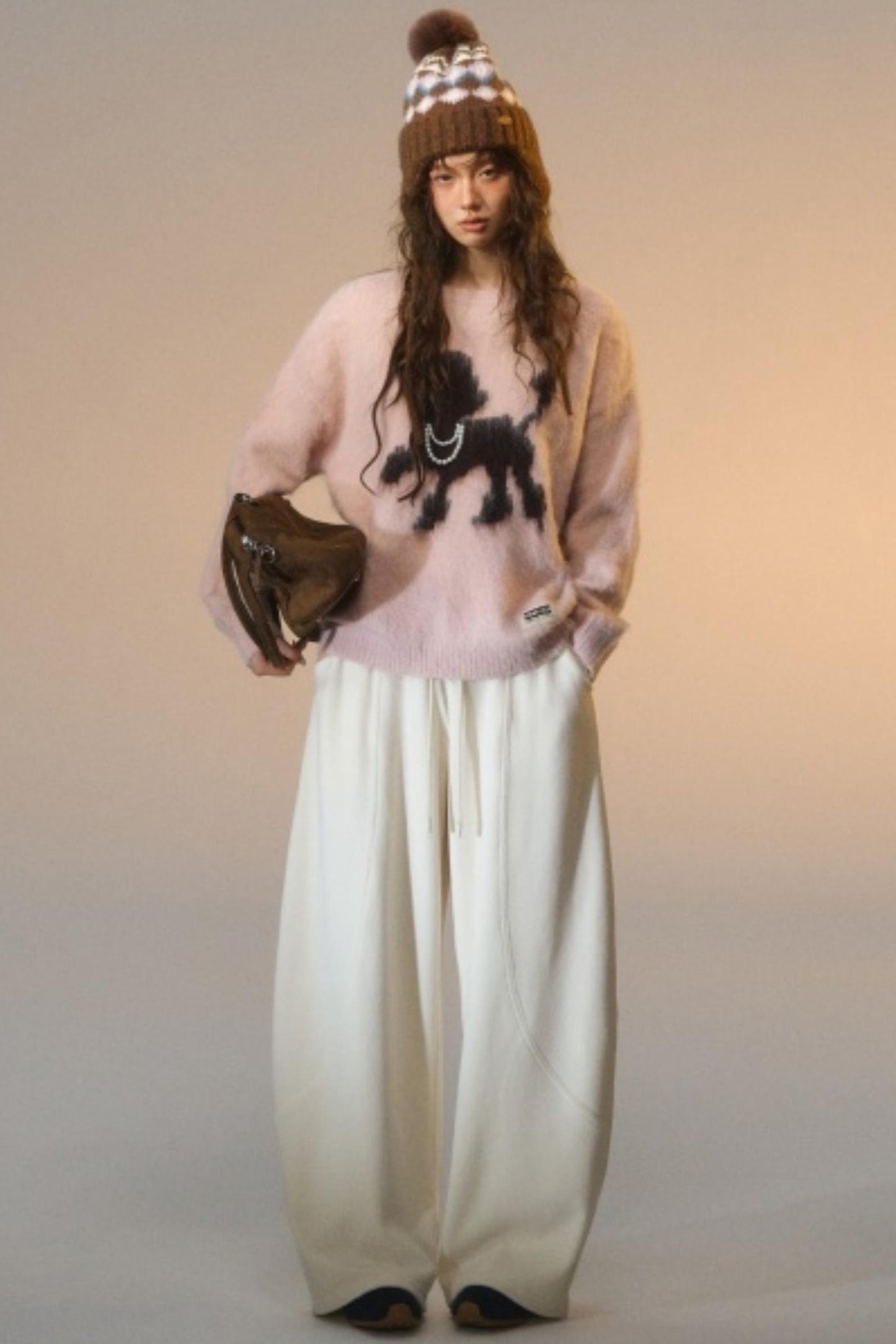 Tsundere Puppy Crewneck Sweater