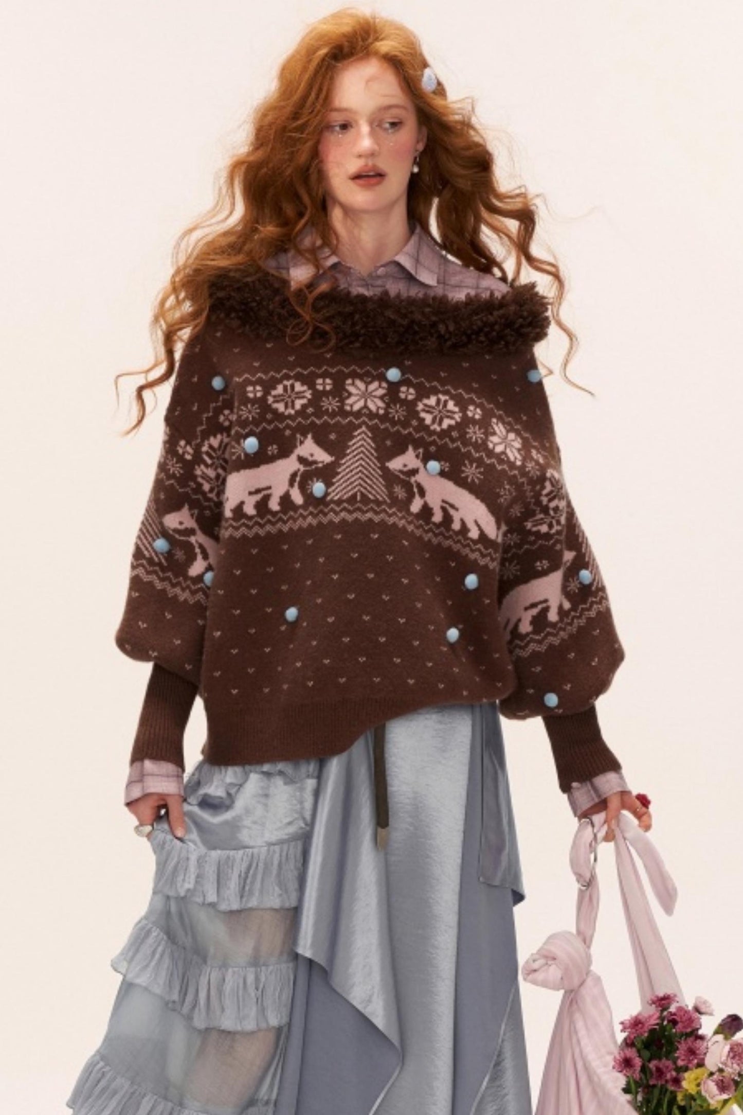 Fox Fair Island Knitted Sweater
