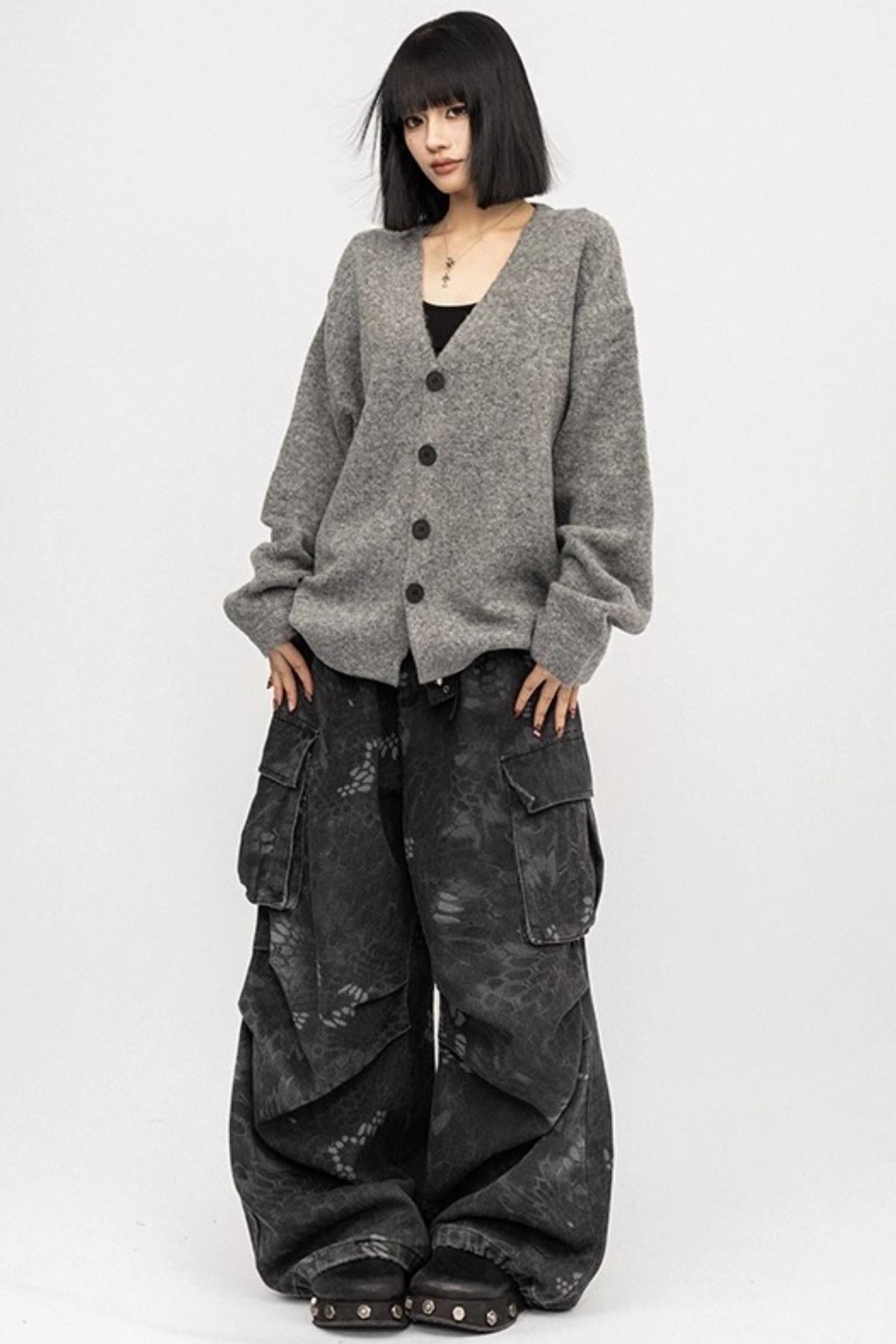 American Coffee Knitted Cardigan