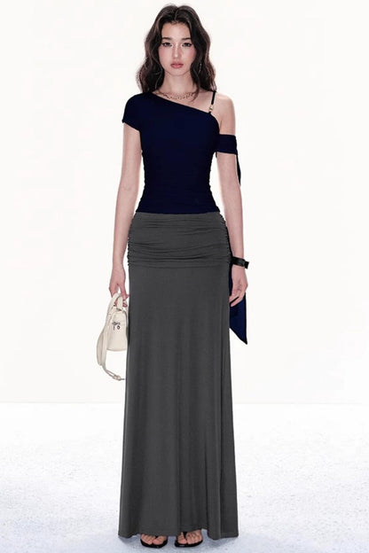 Slim Strapless T-Shirt