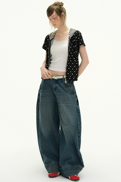 Love-Printed Hooded Jacket