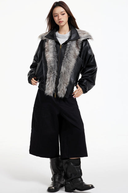 Black Wide-Leg Pants