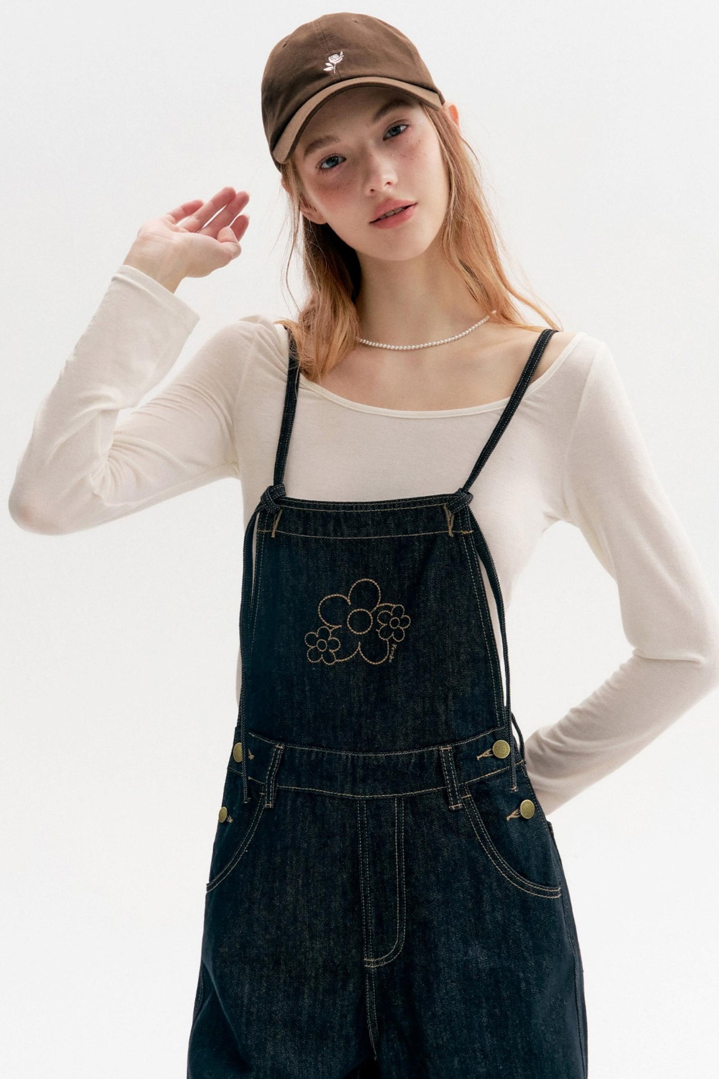 Lazy Floral Wide-Leg Pants