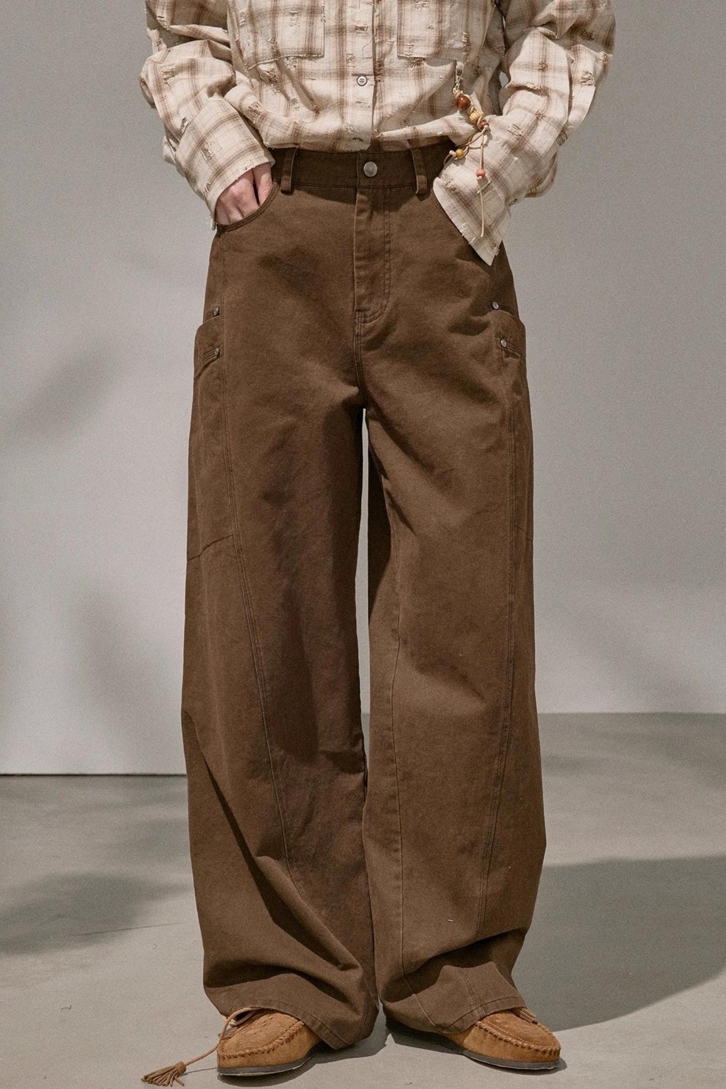 Riveted Cargo Straight Pants