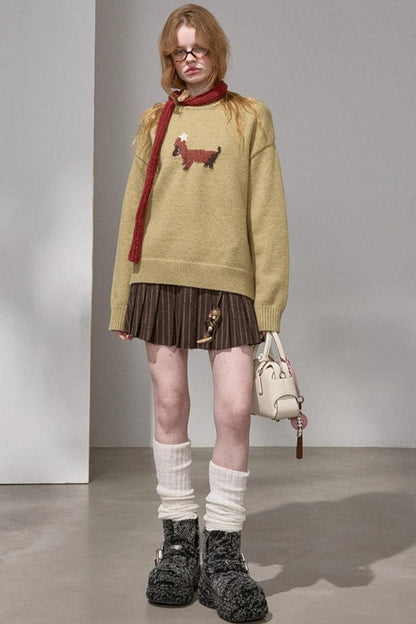 Holiday Dachshund Sweater