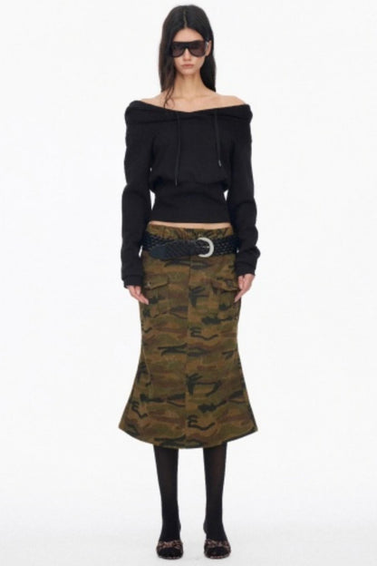 Layer Hooded Slim Sweatshirt