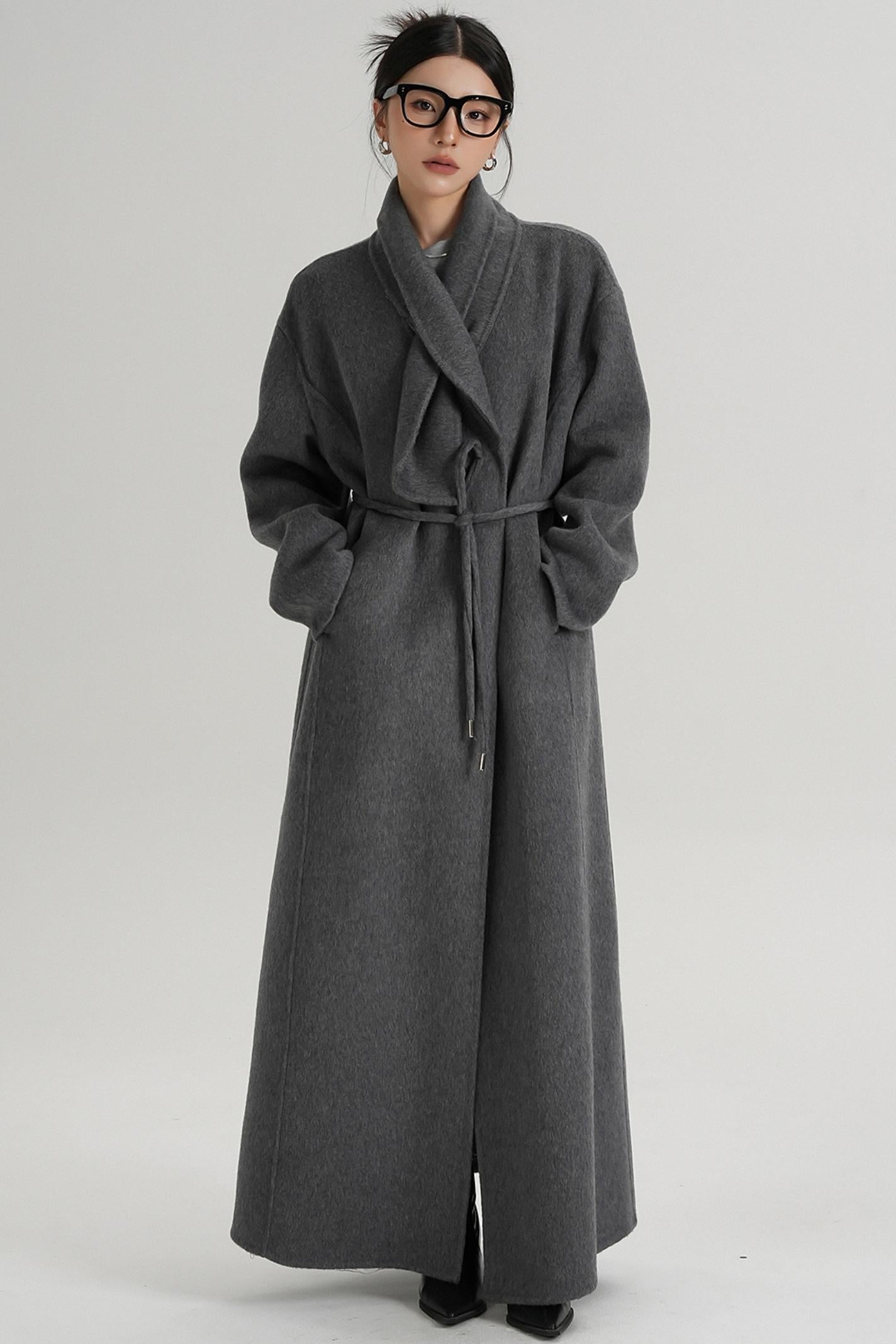 Temperament Woolen Coat
