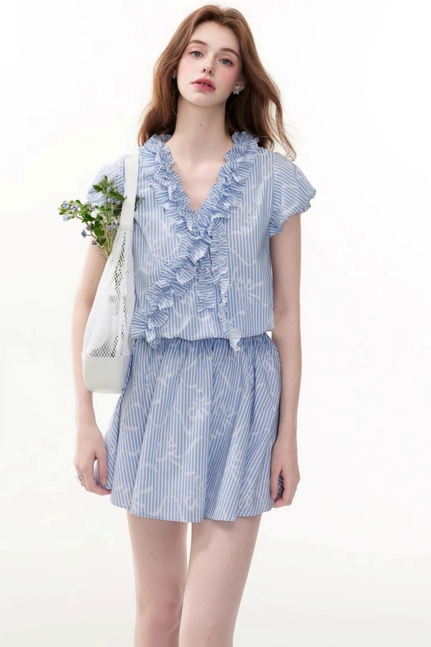 Summer Ruffled Stripe Set-Up