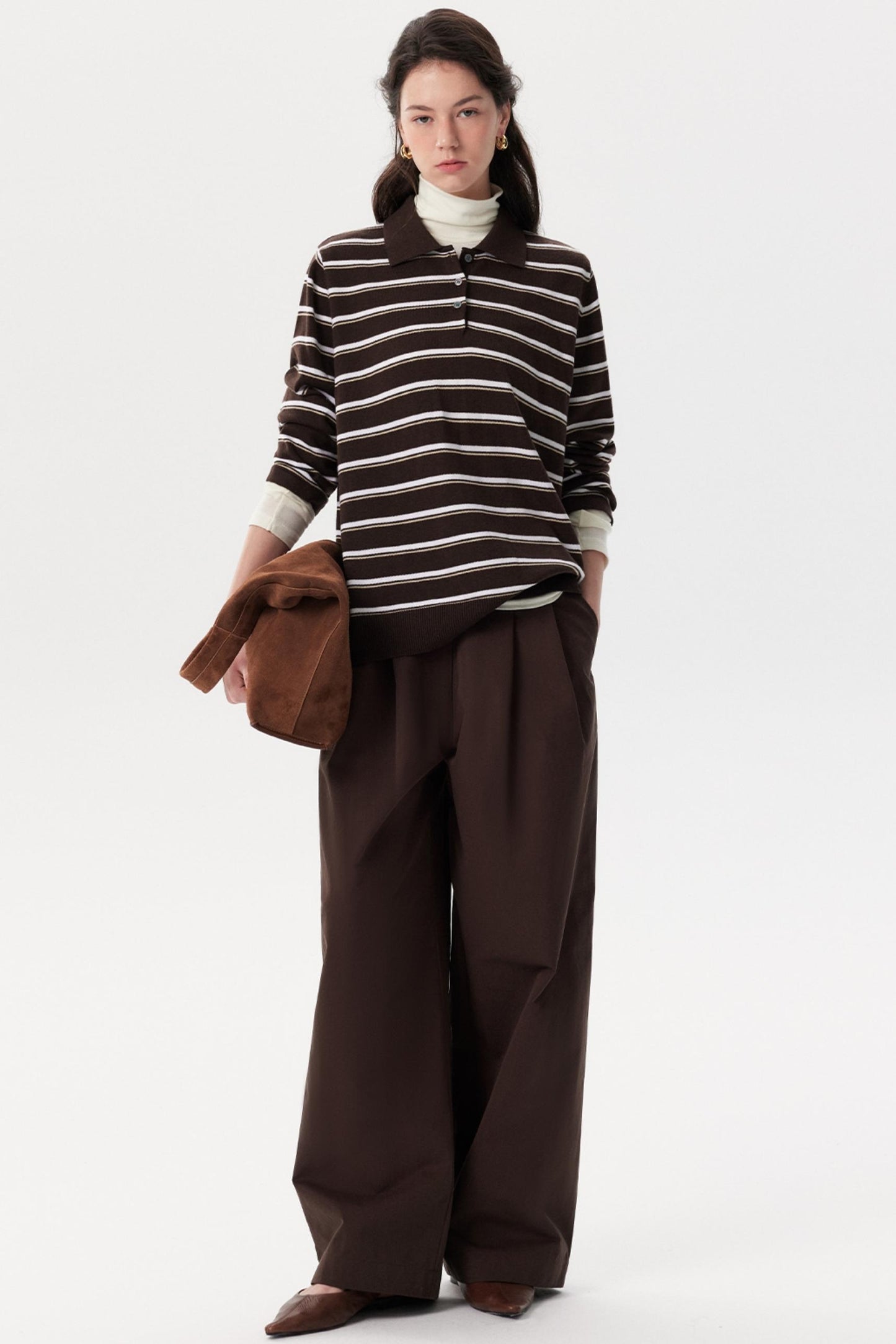 Retro Wool Striped Top