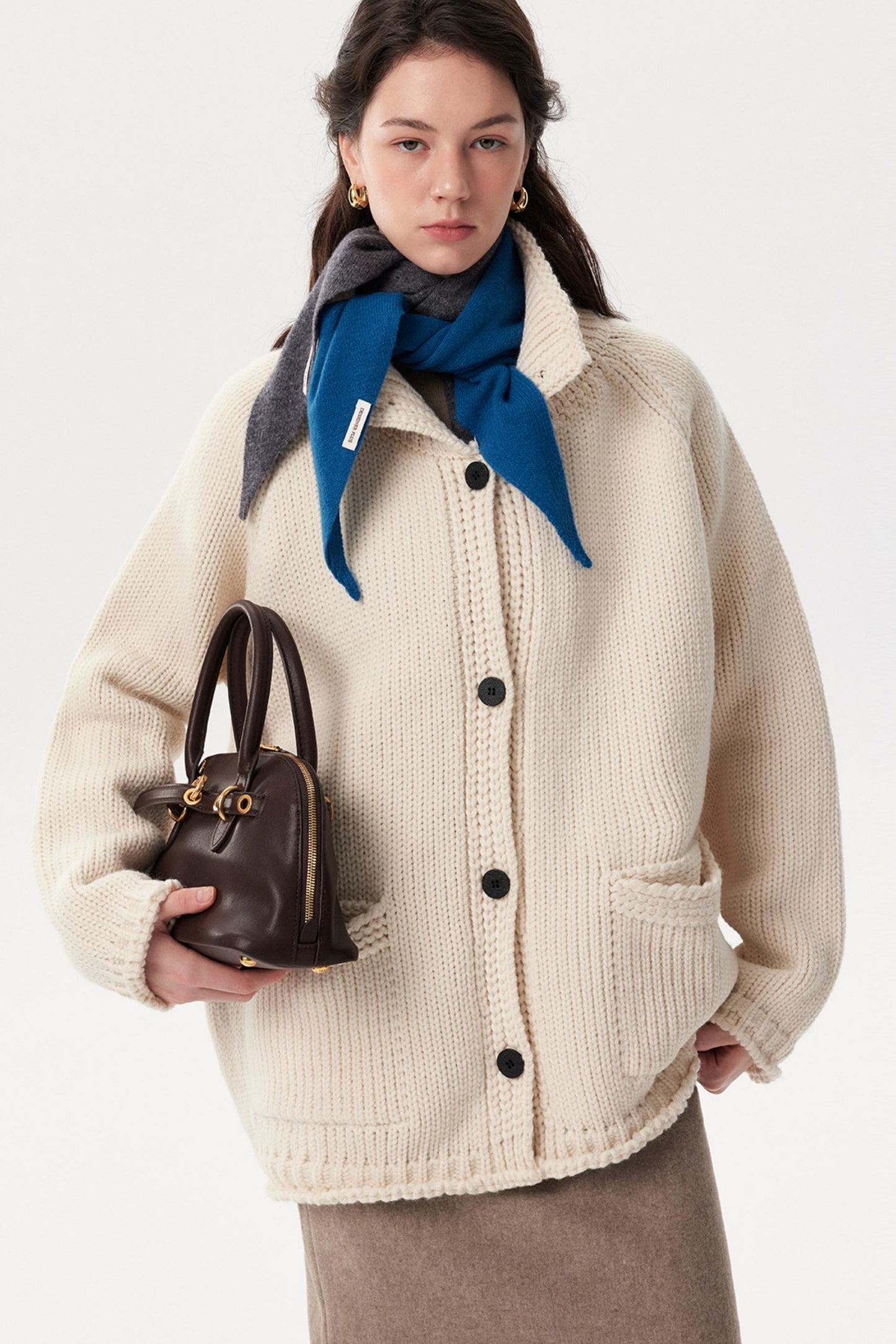 Scandinavian Retro Knit Jacket