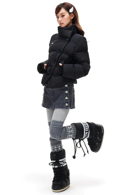 Retro Stand Collar Cotton Jacket