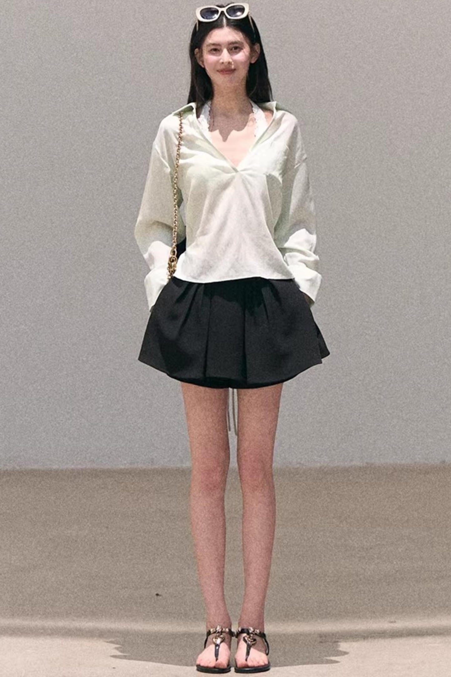 Lace-Trimmed Halter Camisole