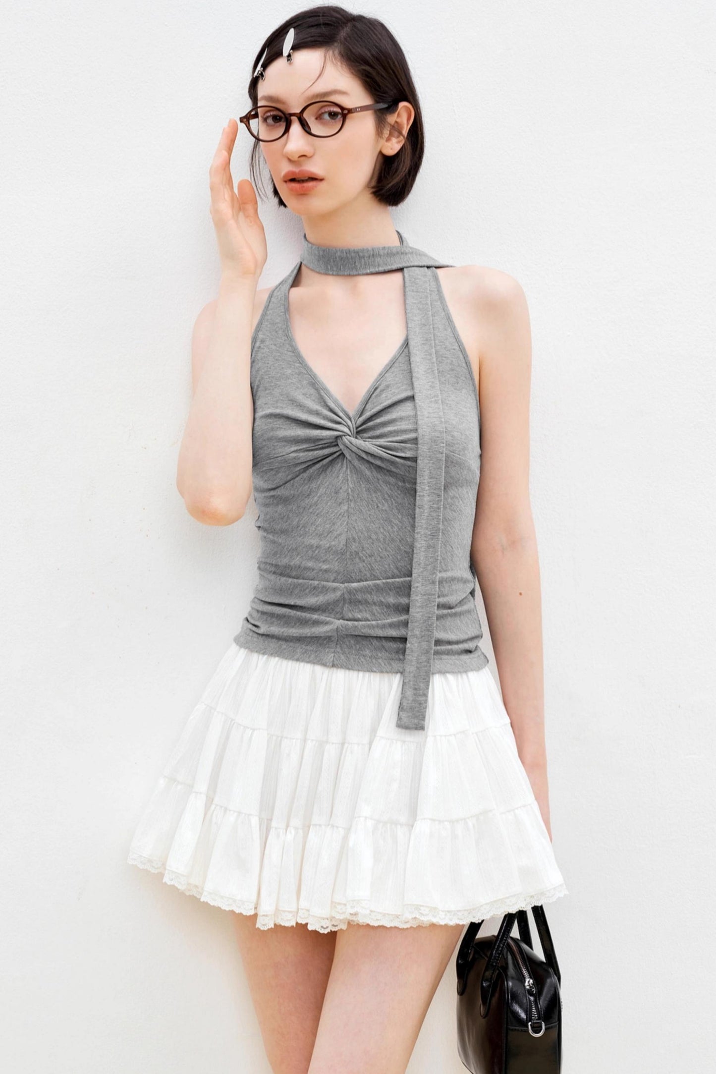 Apricot V-Neck Camisole