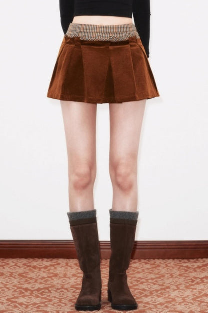 Corduroy Cardigan Suit Top Set-Up