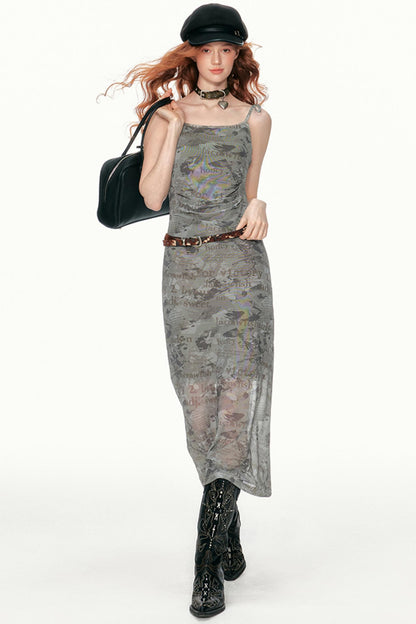 Sweetheart Halter Pleated Dress