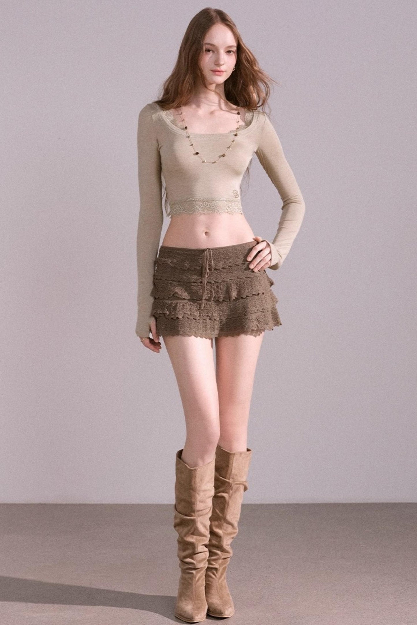 Slim Long-Sleeved Top