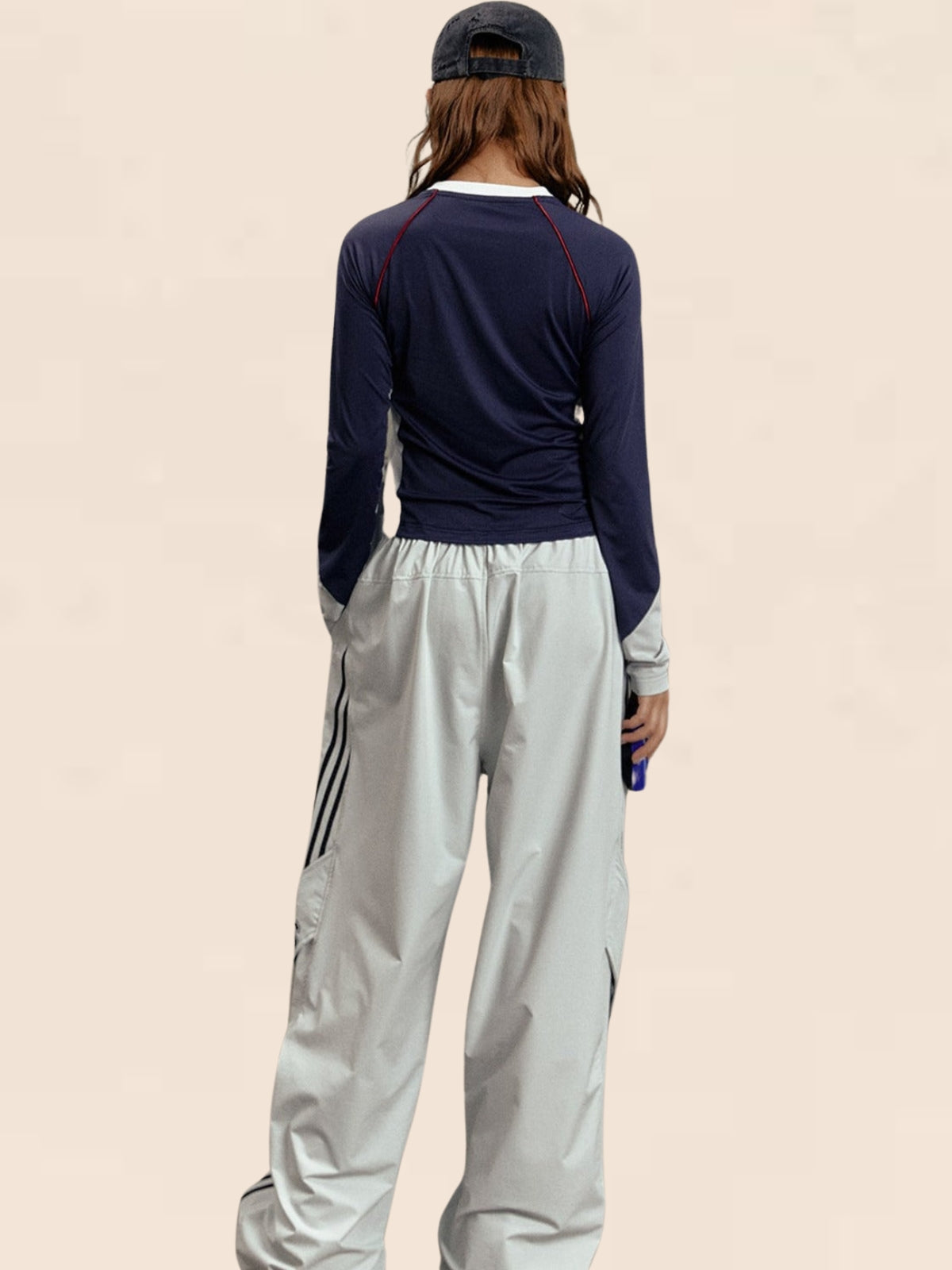 Three-Bar Legging Cargo Pants